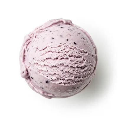 Luxurious texture, from organic fresh blueberries and gourmet milk