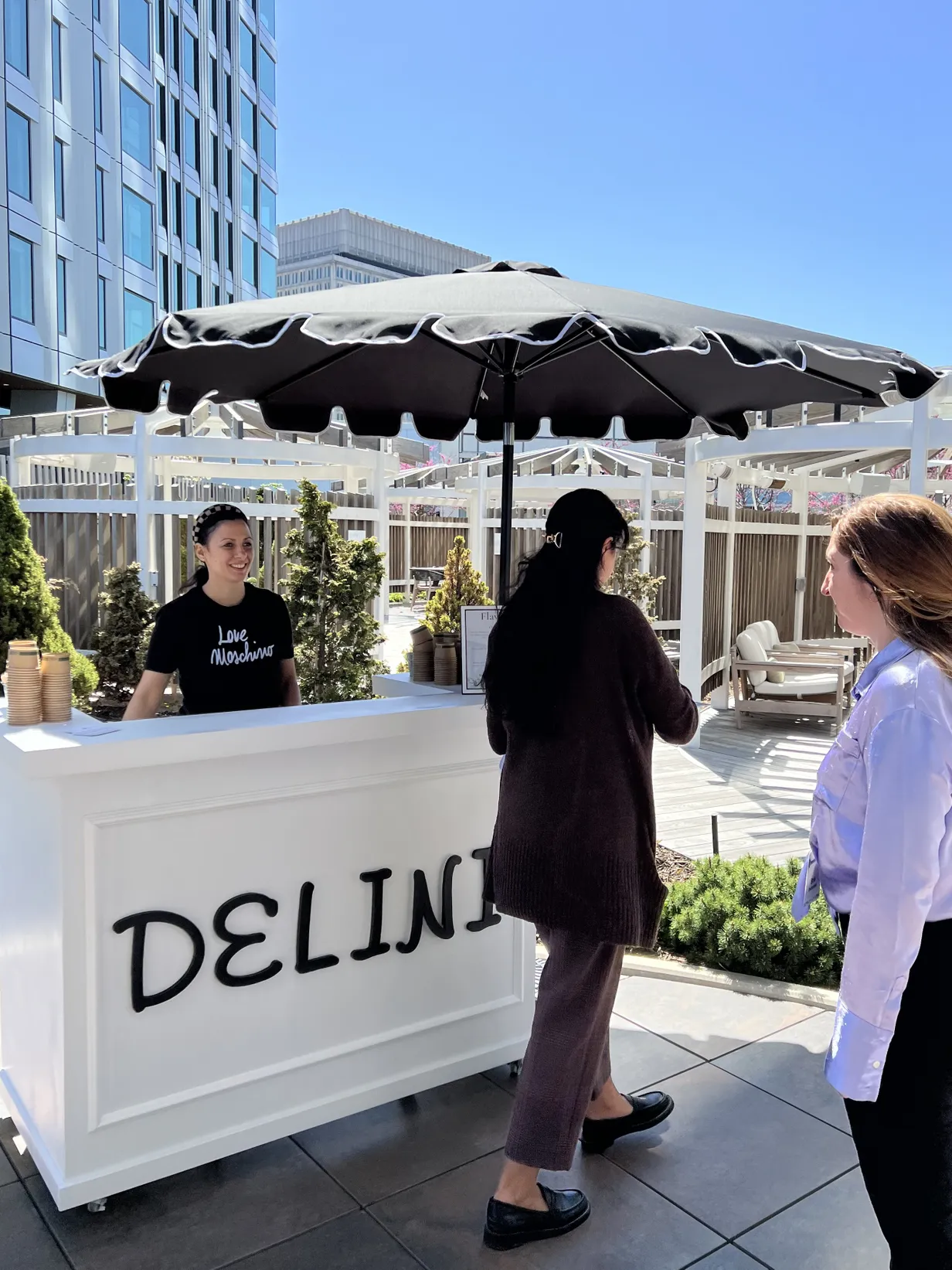 Delini gelato catering gelato bar