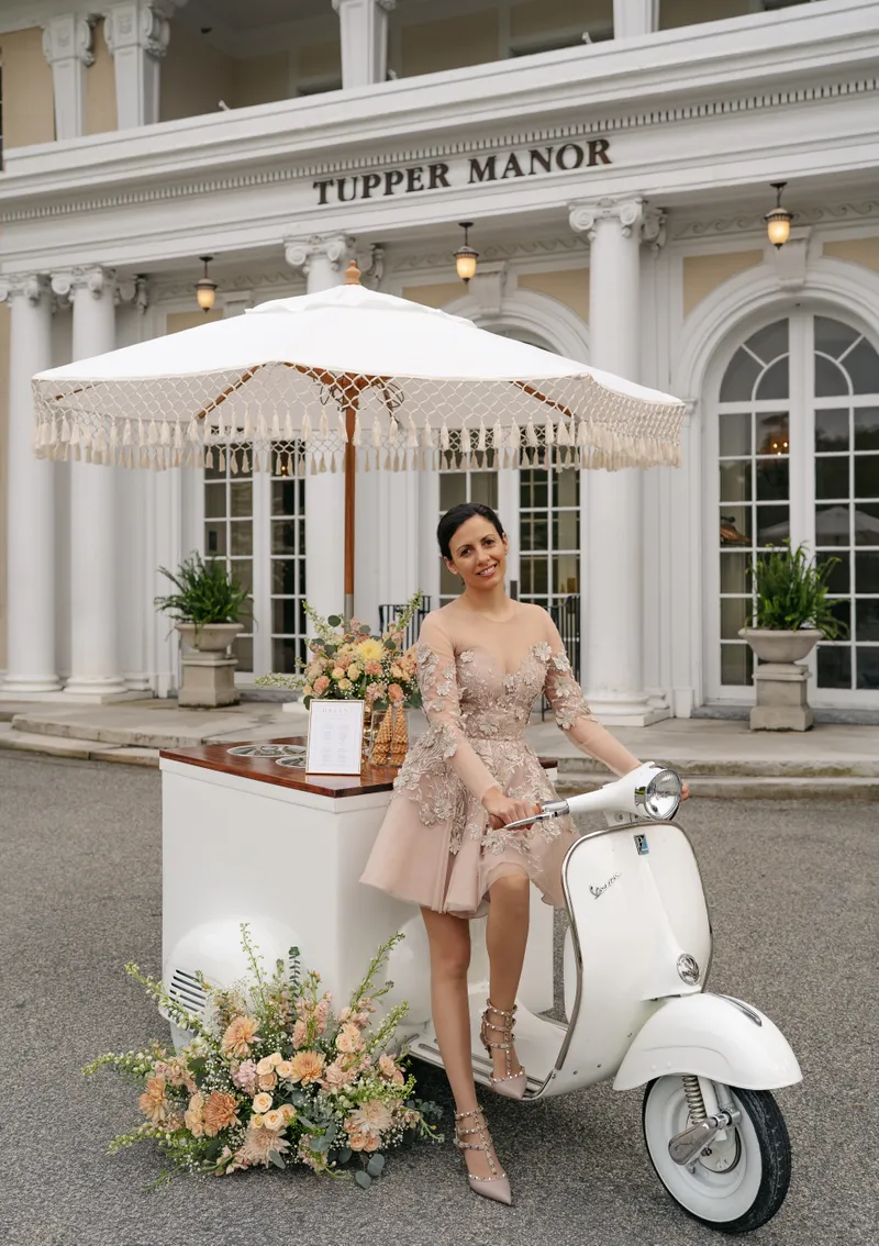 Viki vespa luxury desert, best boston