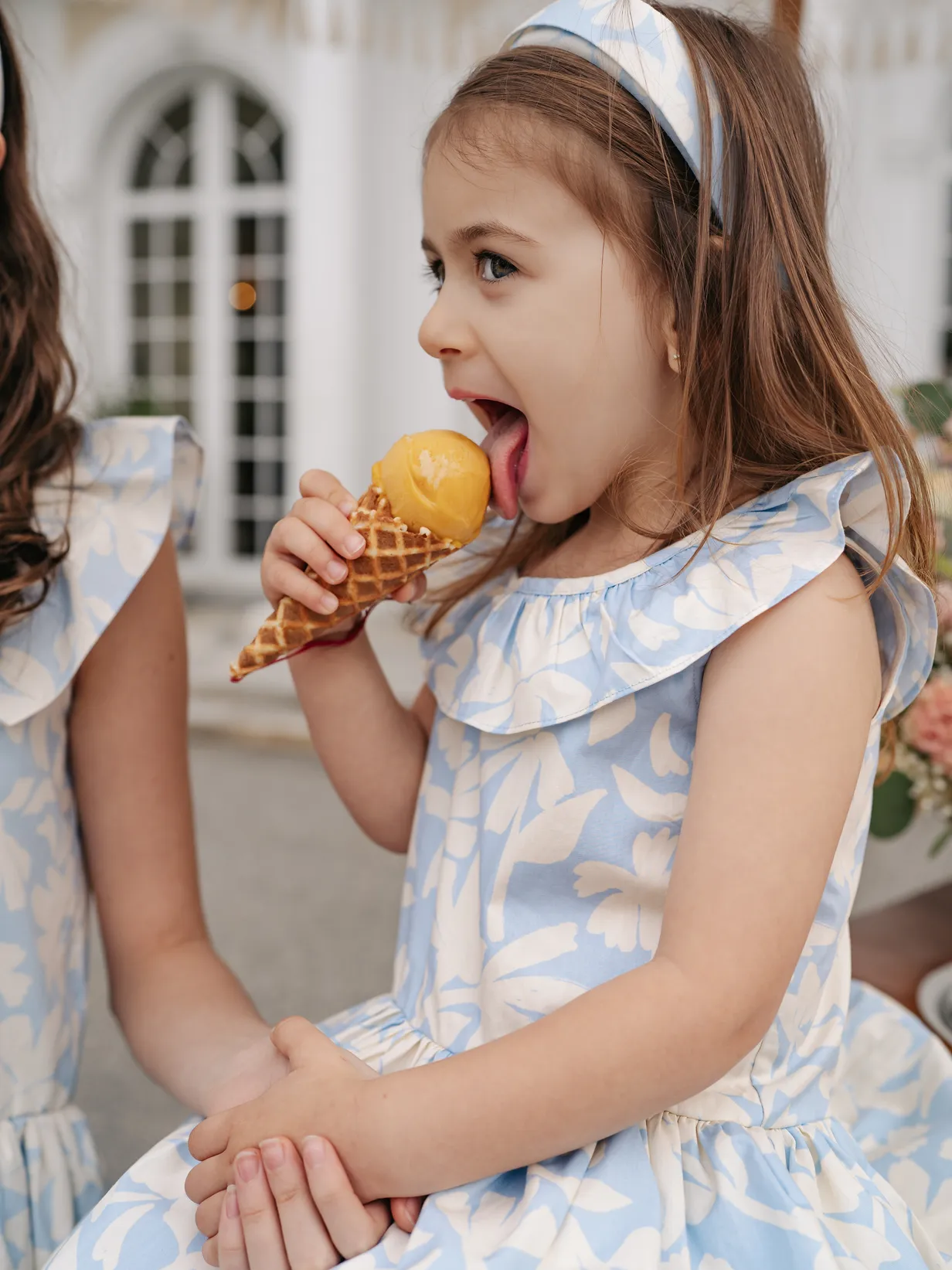 delini gelato kid at catering event