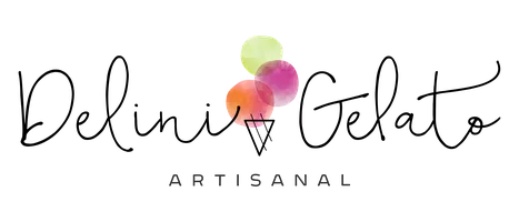 Delini gelato logo light