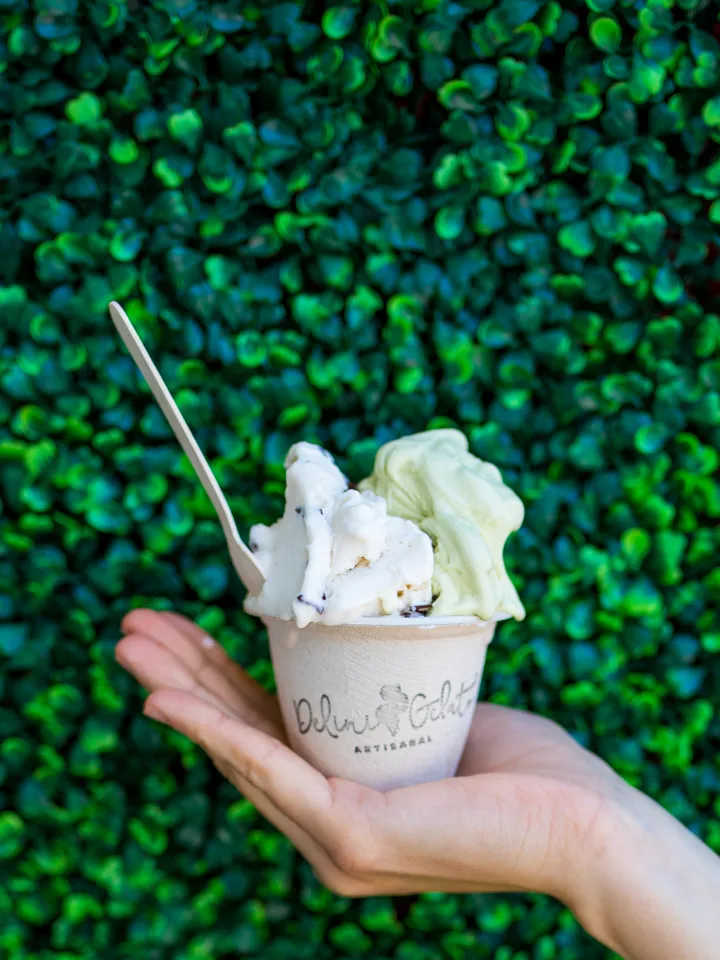 Viki Petkova, founder of Delini Gelato