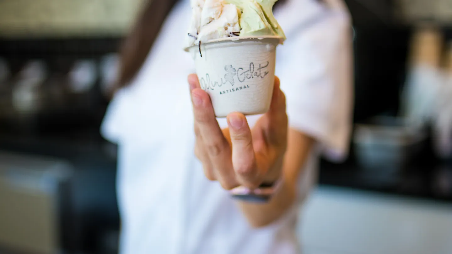 Viki Petkova, founder of Delini Gelato